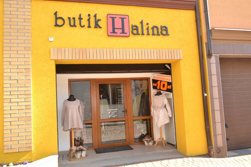 Człuchów Butik Halina, Halina Giżowska, ul. Żółkiewskiego 10