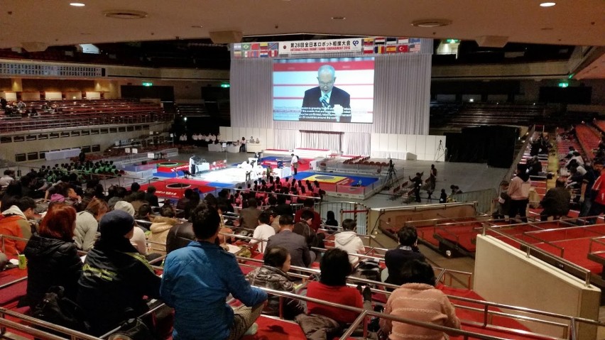 Politechnika Białostocka w Japonii na zawodach All Japan Robot-Sumo Tournament w Tokio
