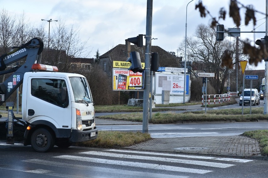 Leszno. Powiało. popadało i uszkodziło sygnalizacje w mieście. Trwają naprawy [ZDJĘCIA]