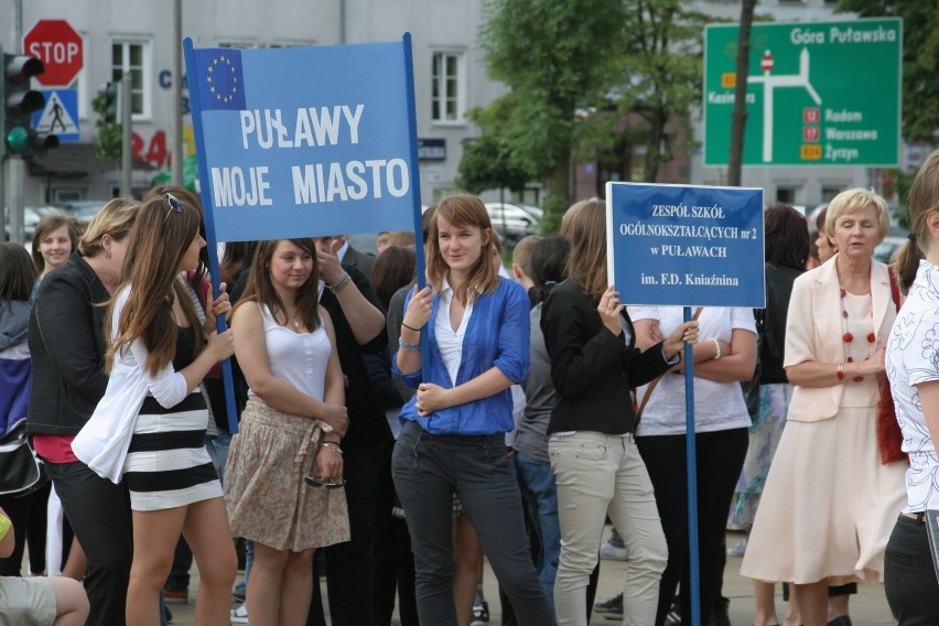 Puławy otrzymały Honorową Flagę Europy (zdjęcia)