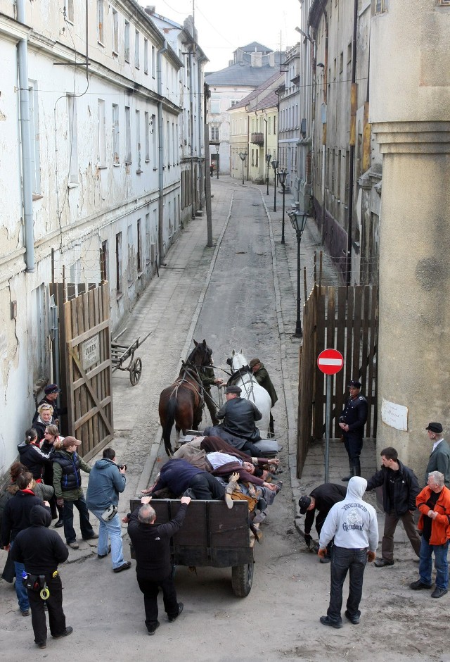 W Piotrkowie powstawały zdjęcia m.in. do filmu "W ciemności" A. Holland