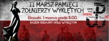 II Marsz Pamięci Żołnierzy Wyklętych w Błaszkach. Odbędzie się we wtorek 1 marca
