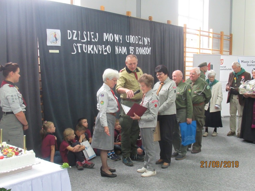 Szamotuły. Jubileusz 15-lecia istnienia Kręgu Starszyzny Harcerskiej i Seniorów "Matecznik" [ZDJĘCIA]