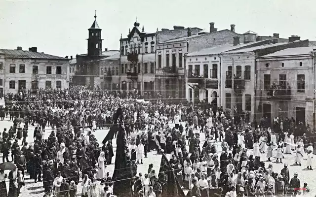 Rynek, rok 1916