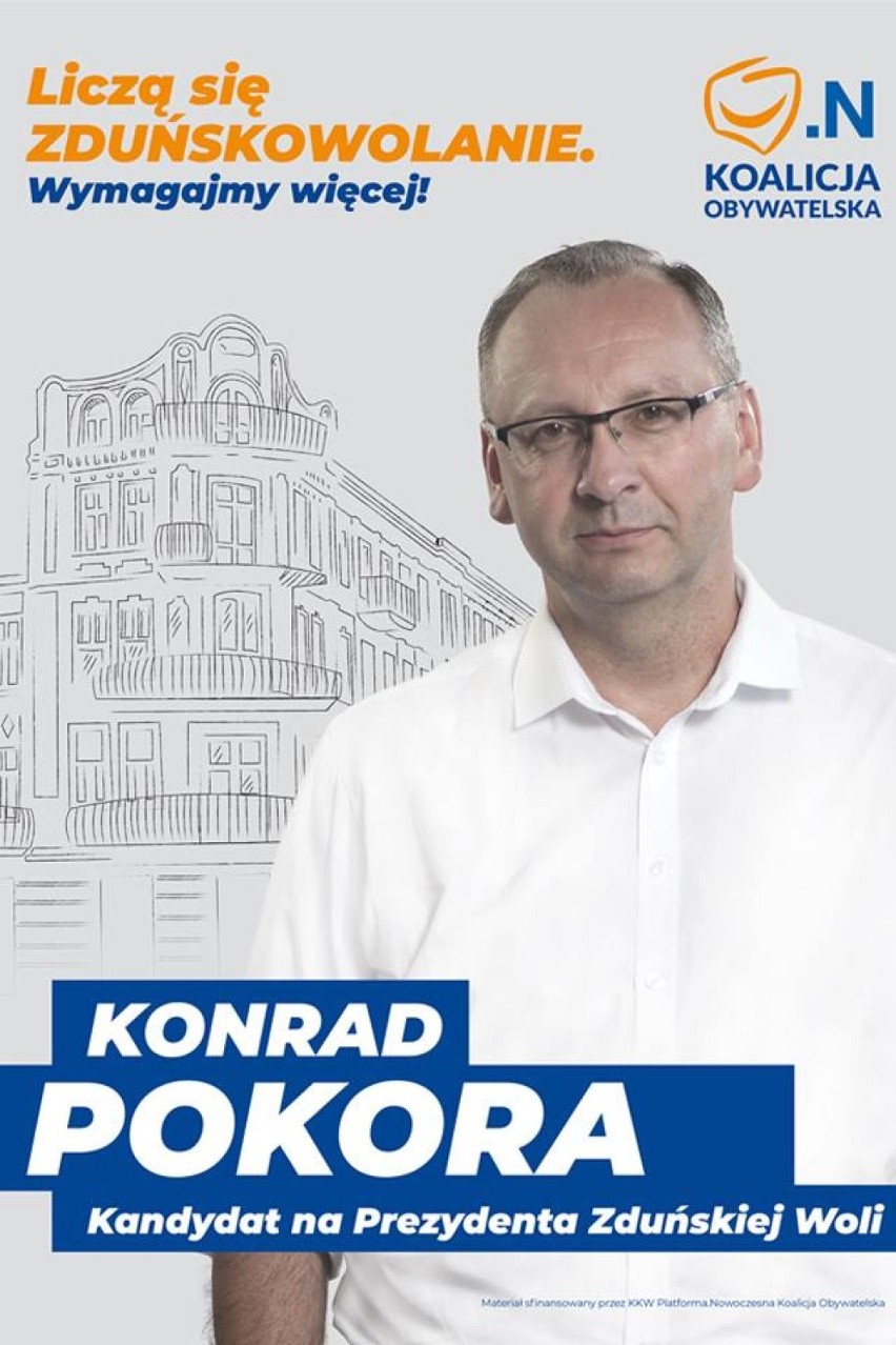 Konrad Pokora oficjalnym kandydatem PO na prezydenta...