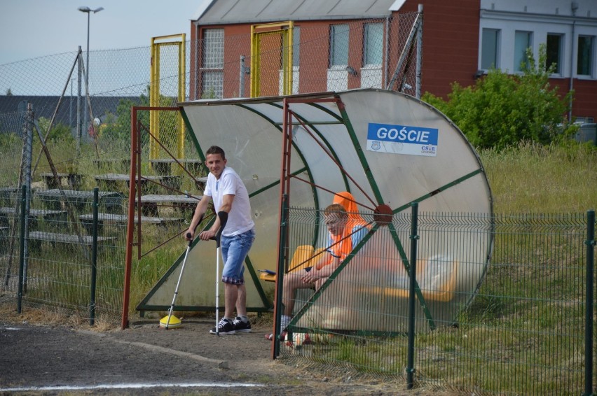 Mecz Piast Człuchów - Czarni Czarne. Człuchów, 6.06.2015