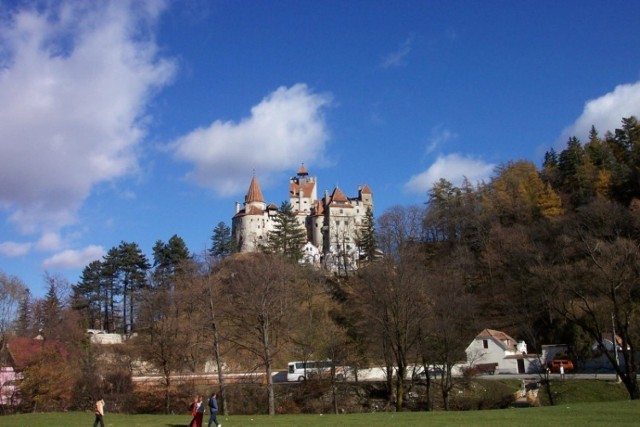 Urokliwy  widok zamku w Branie ( Foto: Marcin Nowak)