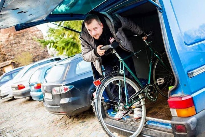 Szczecinianie przekazali rowery dla uchodźcow [zdjęcia]