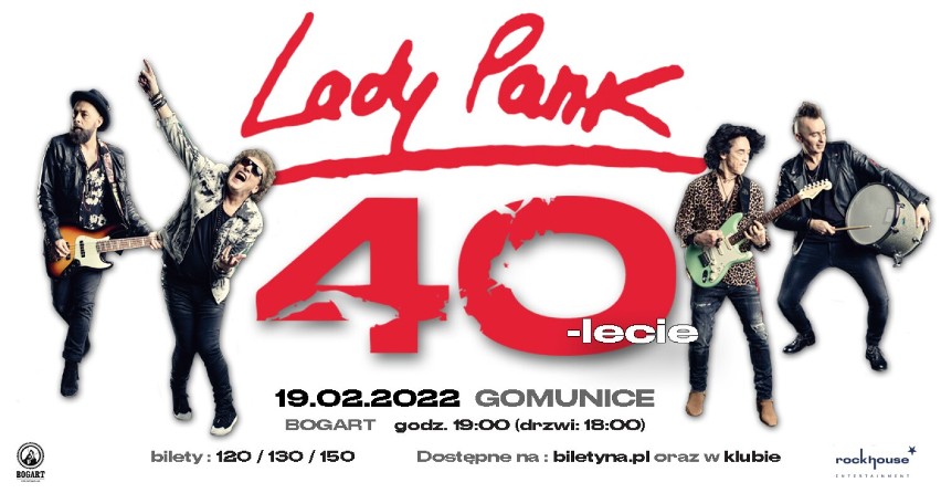 40-lecie zespołu Lady Pank w Klubie Muzycznym Bogart w Gomunicach