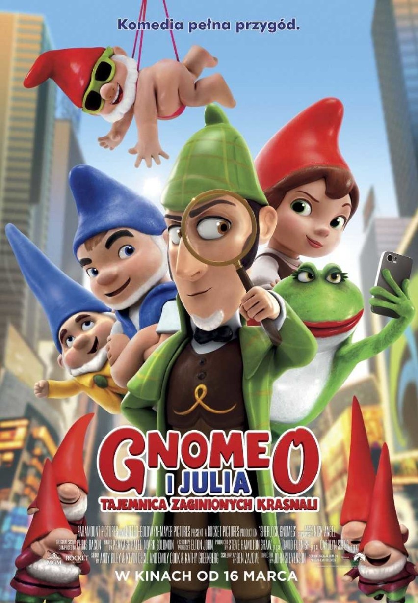 „Gnomeo i Julia” powracają na wielki ekran. I do Manhattanu. Będzie można wygrać wycieczkę do Londynu!