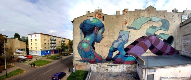 Dzięki Urban Forms Łódź może chwalić się muralami