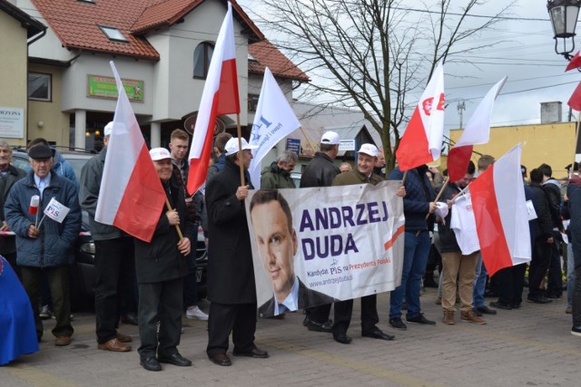 Andrzej Duda w Sierakowicach