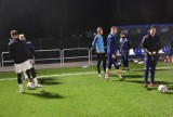 Pierwszy trening MKS-u Myszków na nowym boisku przy sztucznym świetle ZDJĘCIA