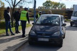Policjanci pracowali na miejscu wypadku drogowego w Tczewie