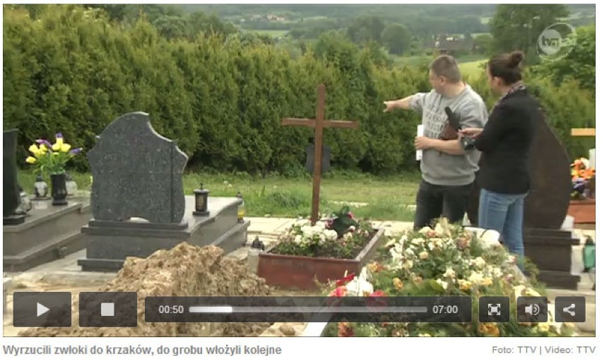 Skandal na cmentarzu w Marklowicach Górnych. Przed pogrzebem grabarz ukrył zwłoki w worku...