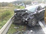 Wypadek w Domaradzu. Zginął 28-letni pasażer [ZDJĘCIA]