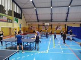Powrót tenisa stołowego do włoszczowskiego Ośrodka Sportu i Rekreacji bije rekordy popularności. Zobaczcie zdjęcia