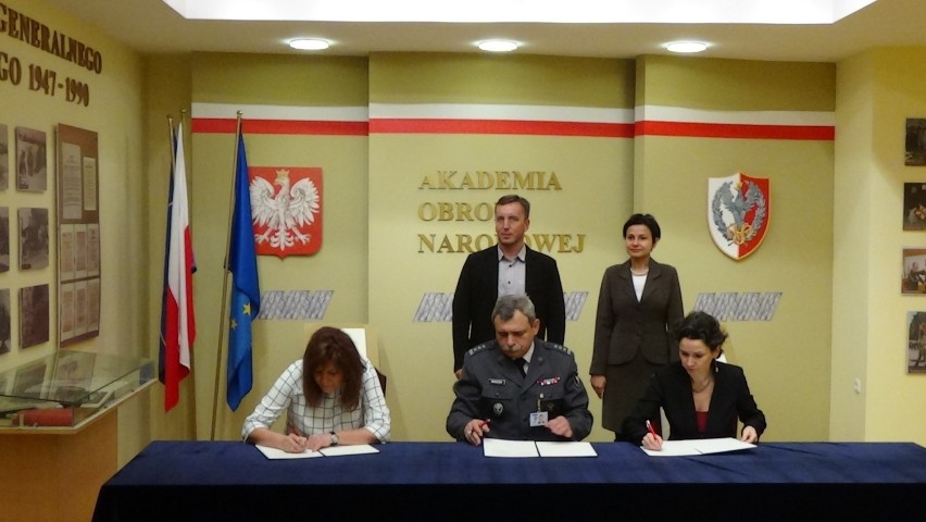 ZSP 1 w Radomsku współpracuje z Akademią Obrony Narodowej