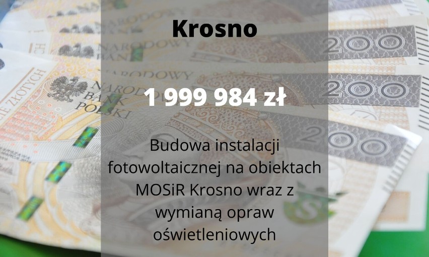 III edycja Rządowego Programu Inwestycji Strategicznych. Ile pieniędzy otrzyma Krosno i gminy powiatu krośnieńskiego? Sprawdźcie