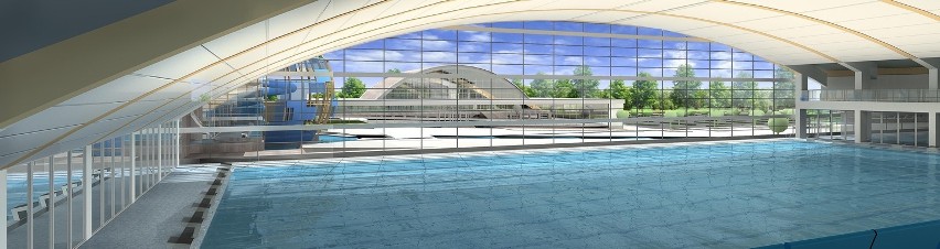 Do końca 2013 r. na Al. Zygmuntowskich powstanie 50-metrowy basen