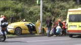 Wypadek na Gran Turismo w Poznaniu. Poszkodowani nadal w szpitalu im. Strusia