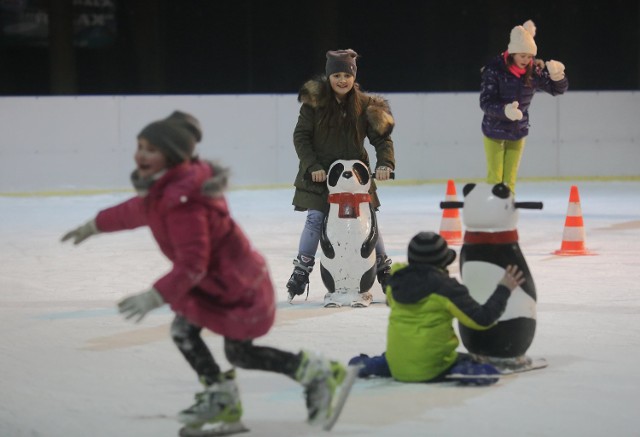 Na zakończenie ferii Ośrodek Sportu i Rekreacji przygotował Rodzinny Slalom Łyżwiarski o Puchar Prezydenta Miasta.