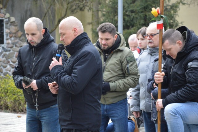 32. Męski Różaniec przeszedł ulicami Bełchatowa, 05.03.2022