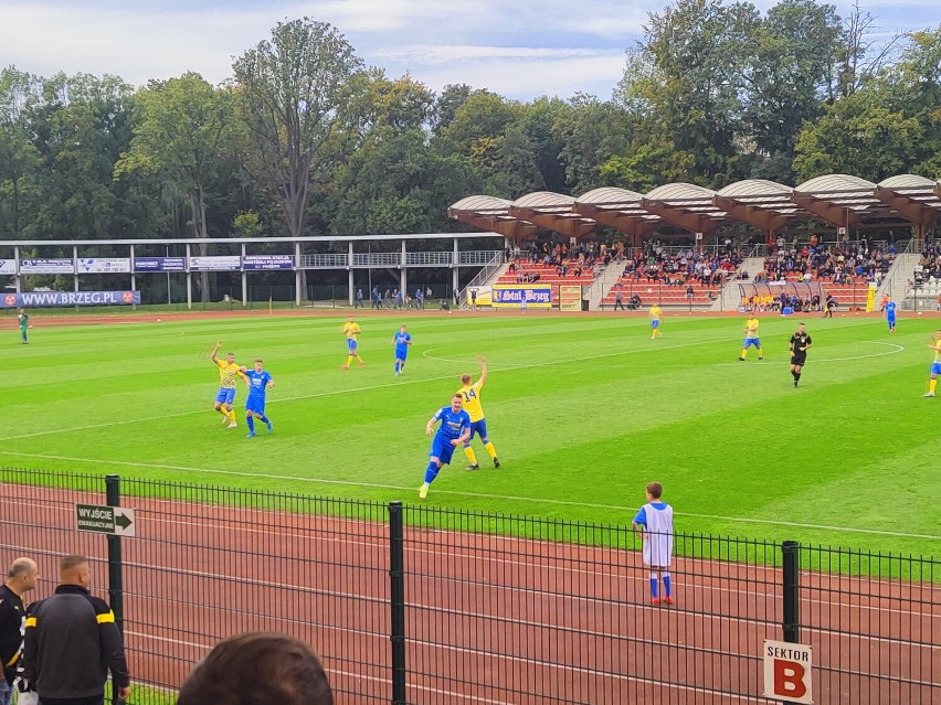 3 liga piłkarska. Stal Brzeg - LKS Goczałkowice-Zdrój 0:1