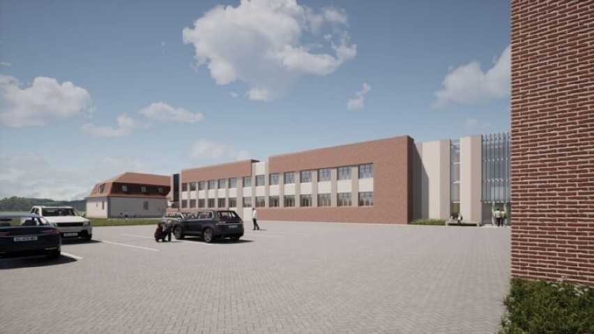 Tak będzie wyglądała szkoła w Lenartowicach po zakończeniu prac