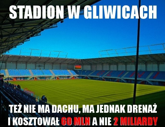 Stadion Śląski już gotowy, czyli memy po meczu Polska - Anglia na Stadionie Narodowym [ZDJĘCIA]