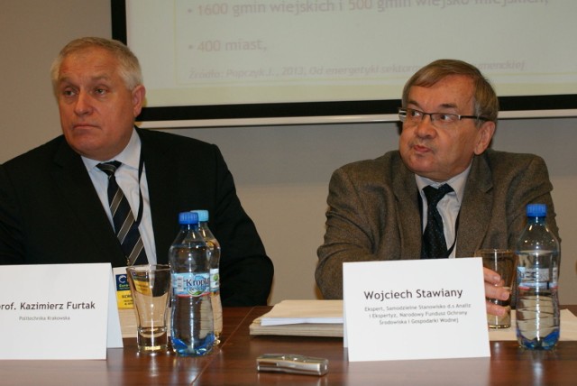 Pan Furtak Rektor Politechniki Krakowskiej i Pan Wojciech Stawiany.