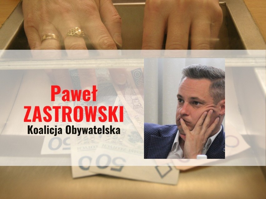 Paweł Zastrowski, radny klubu Koalicja Obywatelska...