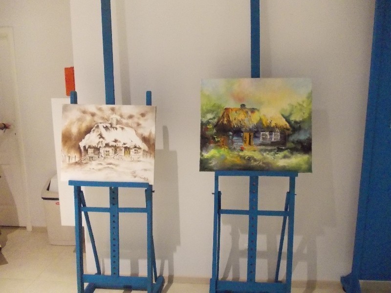 Otwarcie wystawy "Impresje" w Atrium Mosty w Płocku