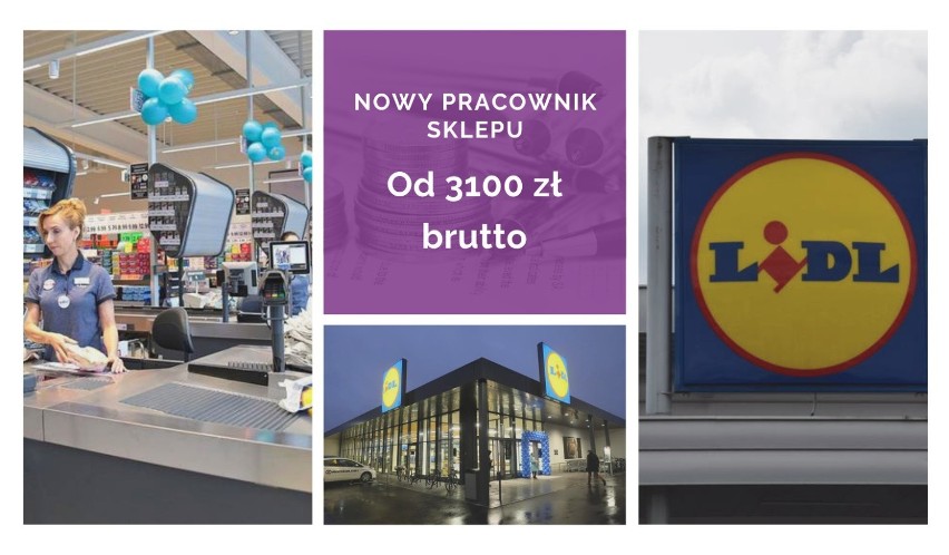 Nowy pracownik sklepu otrzymuje od 3100 zł do 3850 zł...