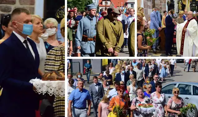 Uroczystości rozpoczęły się od korowodu z Rynku Miejskiego w Strzelnie do kościoła Św. Trójcy. Tam odbyła się msza dożynkowa, w której rolnicy, samorządowcy podziękowali za tegoroczne plony