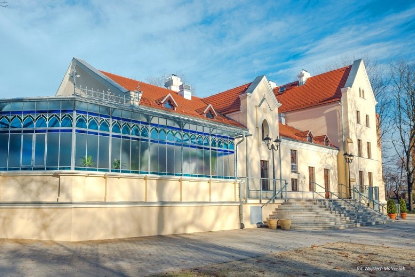 Odnowiony Pałac Rheinbabenów w Michałkowicach.