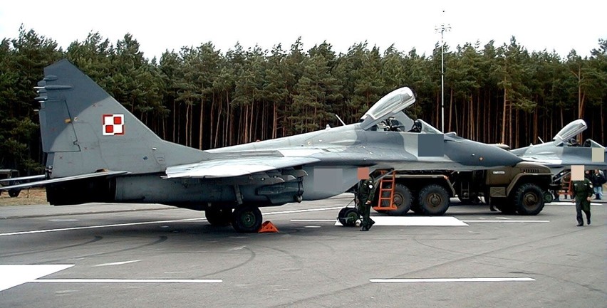 Archiwalne zdjęcia polskich MiG-29