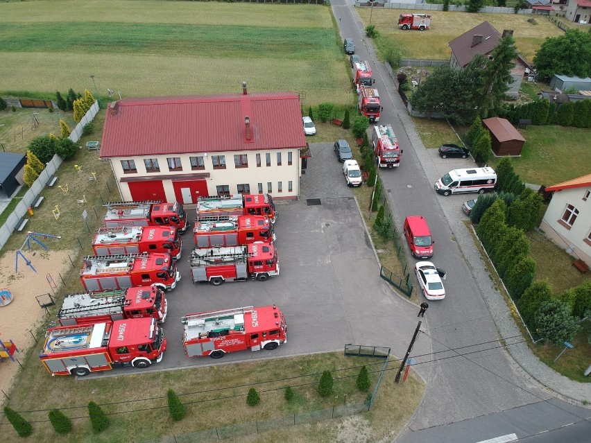 Strażacy z powiatu lublinieckiego ćwiczyli w leśnictwie...