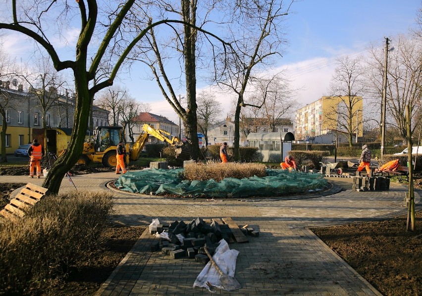 Remont Placu Litewskiego w Piotrkowie