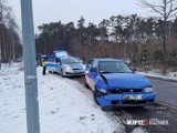 Alkohol przyczyną niebezpiecznego zdarzenia drogowego w okolicach Nowych Tłok