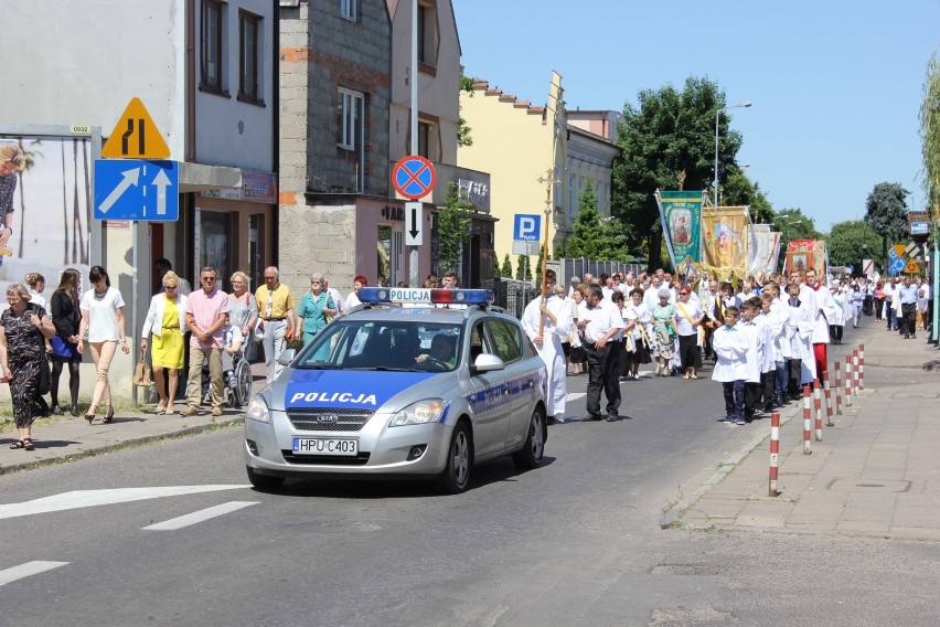 Procesja Bożego Ciała w Kole