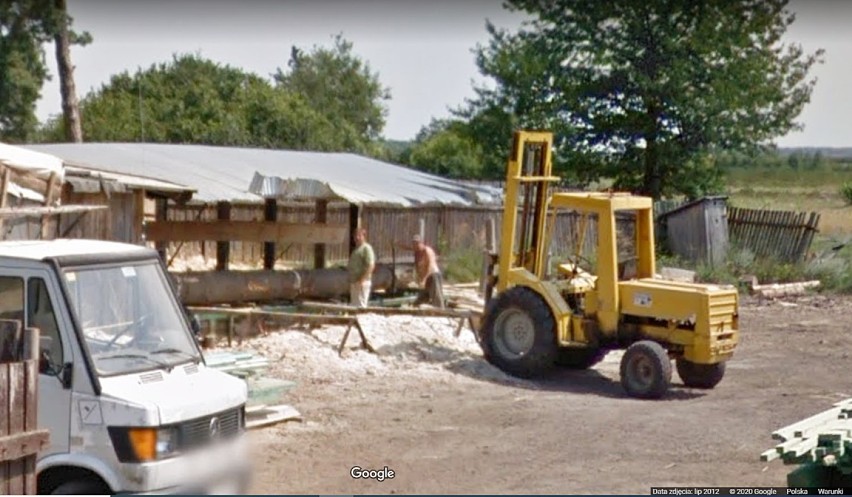 Kamery Google Street View jeździły po Piaskach w 2012 i 2013...