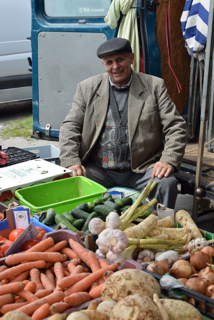 Na krotoszyńskim targowisku zawsze kupisz świeże warzywa i owoce