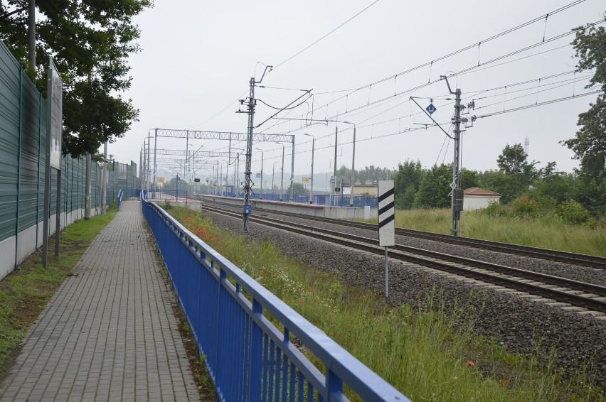 Stacja kolejowa w Mikołajkach Pomorskich
