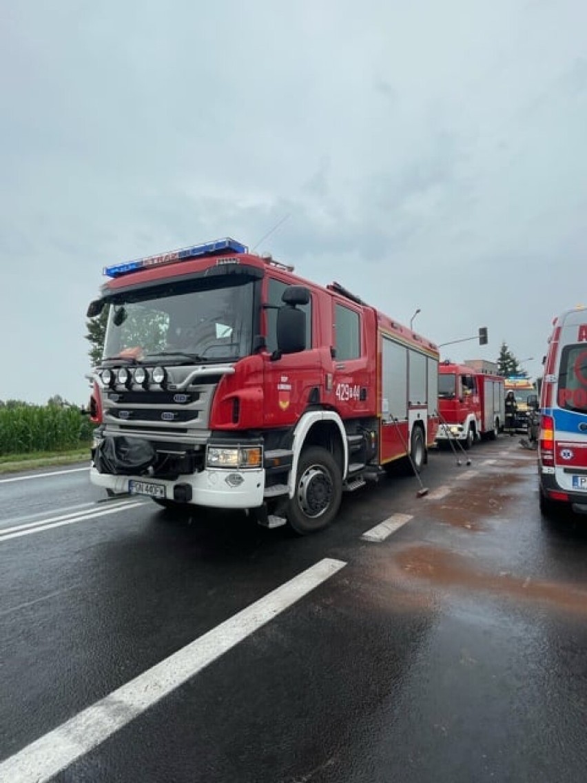 Gmina Łubowo. Wypadki w Lednogórze i Fałkowie