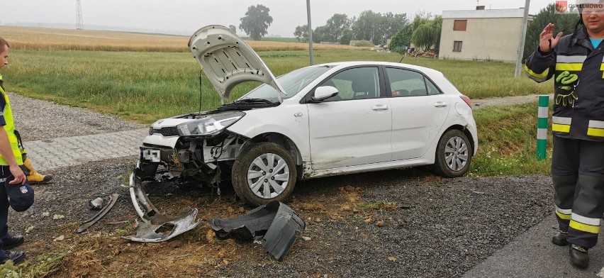 Gmina Łubowo. Wypadki w Lednogórze i Fałkowie