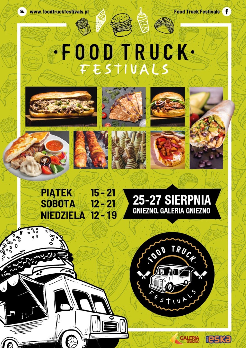 Już w ten weekend: zlot Food Trucków przy Galerii Gniezno!