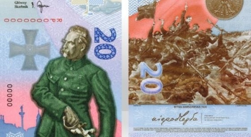 NBP wyemitował banknot kolekcjonerski na 100. rocznicę Bitwy Warszawskiej                 