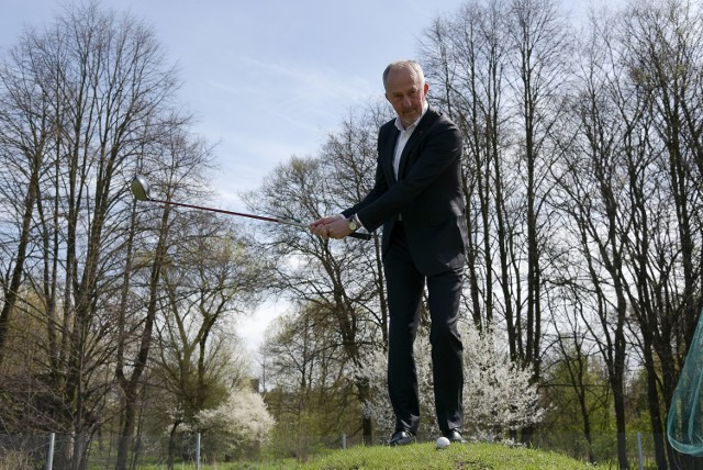 Janusz Kazberuk,  prezes Towarzystwa Sportowo-Rekreacyjnego Golfstok