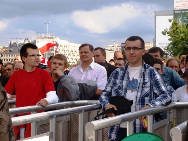 Kibice zaczęli gromadzić się już na długo przed otwarciem bram. Fot. Mariusz Michalak